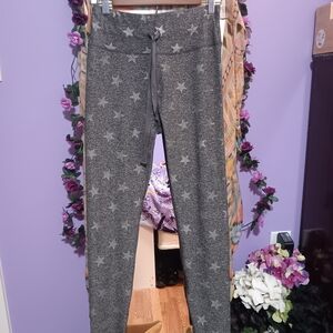 C&C California Gray Star Leggings